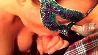 Milf stepmom ‘s hot blow job