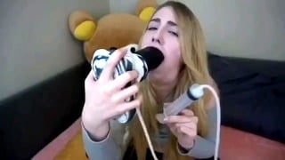 Horsecock Dildo Skull Fuck Kink Teen