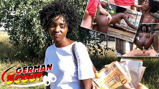 Deutsche Scout – Black Ebony Milf Zaawaadi Real Public Pickup Sex Hairy Pussy Nasty